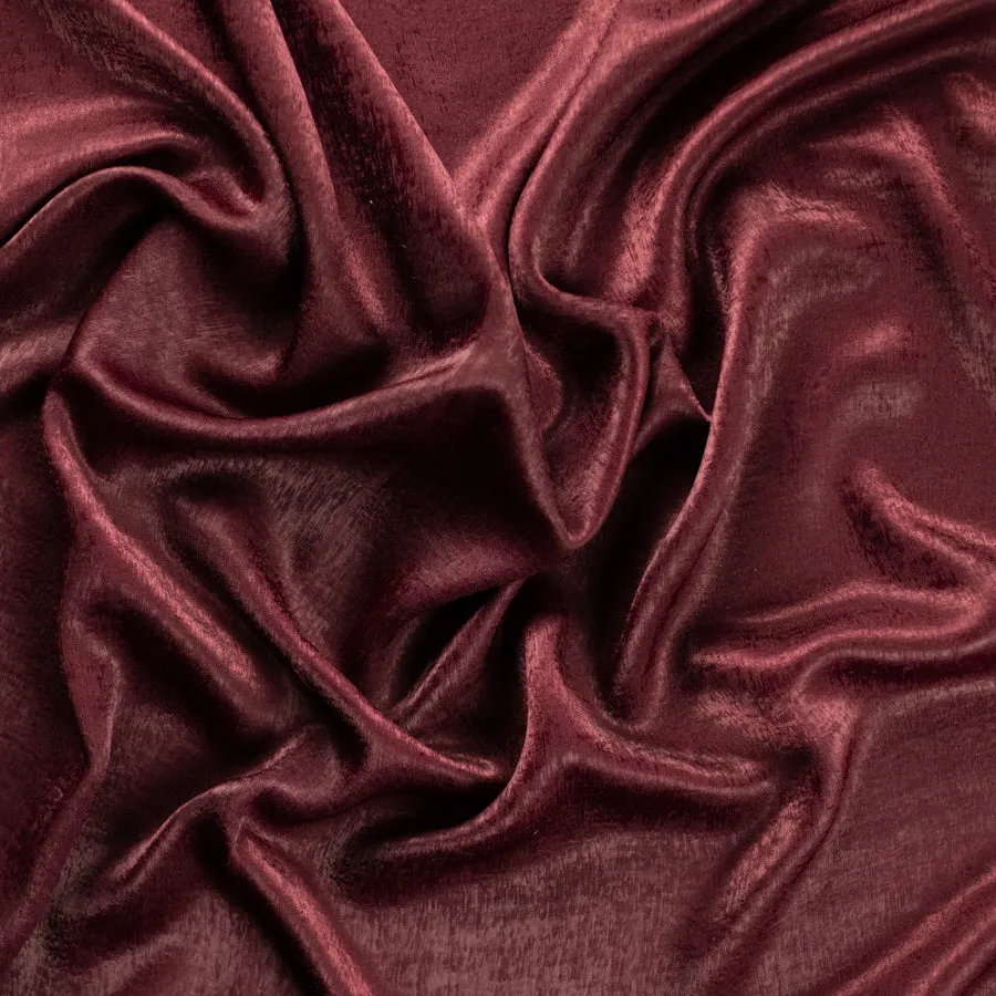 Valentino Velveteen Crepe Satin