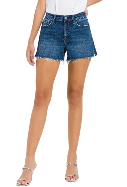 Vervet Roxy HR Side Slit Shorts