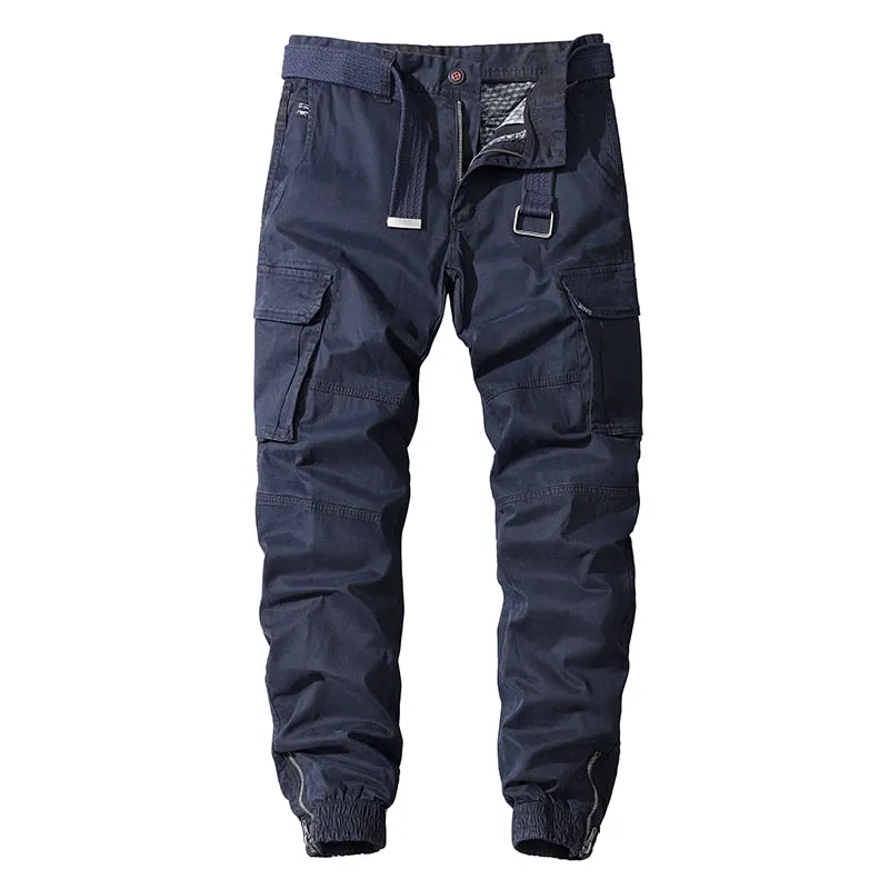 West Louis™ Fashion Pants Multi-Pocket Casual Joggers