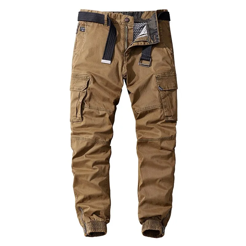 West Louis™ Fashion Pants Multi-Pocket Casual Joggers