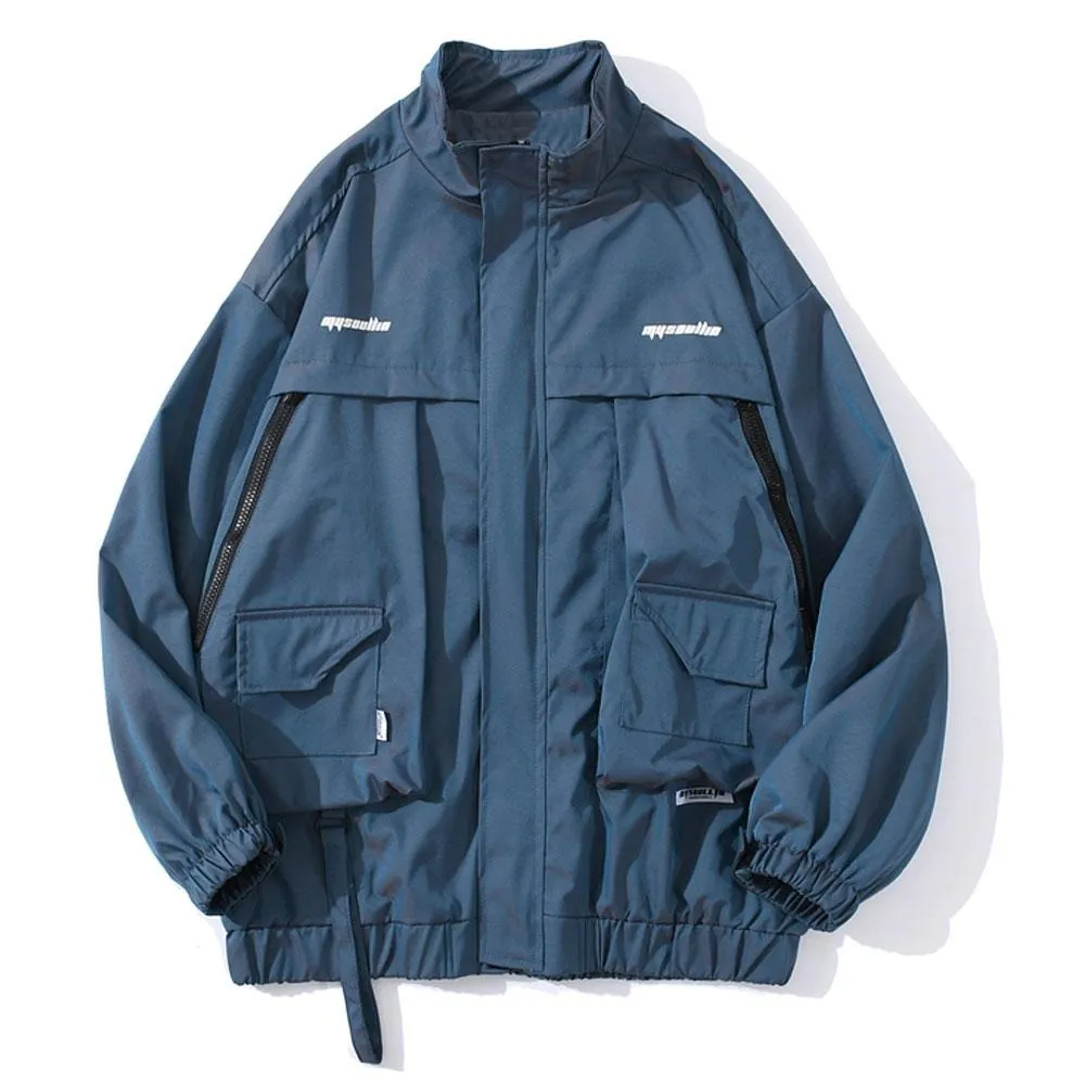 Windbreaker Cargo Bomber Jackets